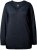Ulla Popken Casual V-Neck Long Sleeve Sweater Navy Blue - Puloverji & jopice - 