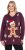 Ulla Popken Gingerbread Man Christmas Sweater Dark Wine Red - Puloverji & jopice - 