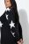 Ulla Popken Glitter Stars Soft Knit Sweater Black - Puloverji & jopice - Udobni puloverji in pletenine