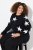 Ulla Popken Glitter Stars Soft Knit Sweater Black - Puloverji & jopice - Udobni puloverji in pletenine