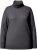 Ulla Popken Turtleneck Ribbed Trim Long Sleeve Sweater Charcoal Grey Melange - Puloverji & jopice - 