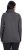 Ulla Popken Turtleneck Ribbed Trim Long Sleeve Sweater Charcoal Grey Melange - Puloverji & jopice - 
