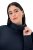 Ulla Popken Turtleneck Ribbed Trim Long Sleeve Sweater Navy - Puloverji & jopice - Udobni puloverji in pletenine