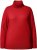 Ulla Popken Turtleneck Ribbed Trim Long Sleeve Sweater Salsa Red - Puloverji & jopice - 