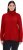 Ulla Popken Turtleneck Ribbed Trim Long Sleeve Sweater Salsa Red - Puloverji & jopice - 