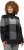Ulla Popken Grand Check Long Sleeve Sweater Charcoal Grey Melange - Puloverji & jopice - 
