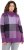 Ulla Popken Grand Check Long Sleeve Sweater Violet - Puloverji & jopice - 