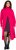 Ulla Popken Long Turtleneck Duster Sweater Red Pink - Puloverji & jopice - 