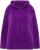 Ulla Popken Chenille Knit Hoodie Dark Purple - Puloverji & jopice - 