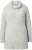 Ulla Popken Space Yarn Oversized Turtleneck Sweater Light Grey Melange - Puloverji & jopice - 