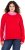 Ulla Popken Color Block Long Sleeve Sweater Lychee - Puloverji & jopice - 