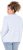 Ulla Popken Striped Wool Blend Turtleneck Sweater Sky Blue - Puloverji & jopice - 