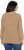 Ulla Popken Two-Tone Mixed Knit Troyer Collar Sweater Caramel - Puloverji & jopice - 