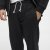 North Latitude Sweat Trousers Black - Trenirke & kratke trenirke - Moške Trenirke za Močnejše Postave