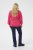 Kaffe Curve Violi Sweatshirt Raspberry Pink - Puloverji - 
