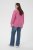 Kaffe Curve Sus Sweatshirt Pink Power - Puloverji - 