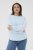 Kaffe Curve Mila Sweatshirt Nantucket Breeze Blue - Puloverji - 