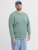 Jack & Jones Brandon Sweatshirt Turquoise - Puloverji & jopice - Moški Puloverji & Jopice za Močnejše Postave