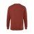 JP1880 Classic Round Neck Long Sleeve Sweater Brick Brown - Puloverji & jopice - Moški Puloverji & Jopice za Močnejše Postave