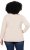 Ulla Popken Drawstring Collar Long Sleeve Sweatshirt Nature Melange - Puloverji & jopice - 