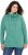 Ulla Popken Drawstring Collar Long Sleeve Sweatshirt Green - Puloverji & jopice - 