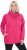 Ulla Popken Drawstring Collar Long Sleeve Sweatshirt Magenta Pink - Puloverji & jopice - 