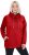 Ulla Popken Drawstring Collar Long Sleeve Sweatshirt Salsa Red - Puloverji & jopice - 
