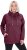 Ulla Popken Drawstring Collar Long Sleeve Sweatshirt Dark Berry - Puloverji & jopice - 