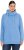 Ulla Popken Drawstring Collar Long Sleeve Sweatshirt Light Cornflower - Puloverji & jopice - 