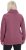 Ulla Popken Drawstring Collar Long Sleeve Sweatshirt Dark Rose - Puloverji & jopice - 