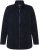 Ulla Popken Modular Fleece Zip Front Jacket Navy - Puloverji & jopice - 