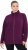 Ulla Popken Modular Fleece Zip Front Jacket Dark Cherry - Puloverji & jopice - 