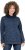 Ulla Popken Teddy Collar Printed Sweatshirt Navy - Puloverji & jopice - 