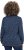 Ulla Popken Teddy Collar Printed Sweatshirt Navy - Puloverji & jopice - 
