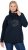 Ulla Popken Rhinestone Snowflake Turtleneck Sweatshirt Navy - Puloverji & jopice - 