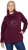 Ulla Popken Rhinestone Snowflake Turtleneck Sweatshirt Dark Ruby - Puloverji & jopice - 