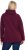 Ulla Popken Rhinestone Snowflake Turtleneck Sweatshirt Dark Ruby - Puloverji & jopice - 