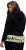 Ulla Popken Ruffle Hem A-line Fit Hooded Sweatshirt Black - Puloverji & jopice - 