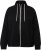 Ulla Popken Contrast Color Zip Up Sweatshirt Black - Puloverji & jopice - 