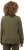 Ulla Popken Contrast Color Zip Up Sweatshirt Loden Green - Puloverji & jopice - 