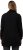 Ulla Popken GLOW Lettered Collared Sweatshirt Black - Puloverji & jopice - 