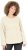 Ulla Popken Embroidered Freedom Rolled Edge Sweatshirt Sand - Puloverji & jopice - 