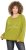 Ulla Popken Embroidered Freedom Rolled Edge Sweatshirt Avocado Green - Puloverji & jopice - 