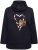 Ulla Popken Sparkling Candy Cane Graphic Sweatshirt Black - Puloverji & jopice - 