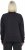 Ulla Popken Quick Drying College Collar Sweatshirt Black - Puloverji & jopice - 
