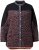 Ulla Popken Neon Tiger Stripe Jacket Black - Puloverji & jopice - 