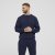 North Latitude Denim Crew Neck Sweatshirt Navy Blue TALL - TALL puloverji - 