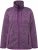 Ulla Popken Heather Knit Fleece Jacket Dark Purple - Puloverji & jopice - 