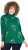 Ulla Popken Candy Cane Graphic Sweatshirt Meadow Green - Puloverji & jopice - 