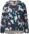 Ulla Popken Horse Print Long Sleeve Sweatshirt Navy - Puloverji & jopice - 